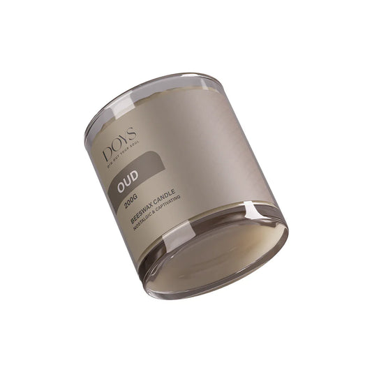 DOYS OUD BEESWAX CANDLE - info