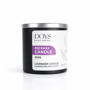 DOYS LAVENDER BEESWAX CANDLE