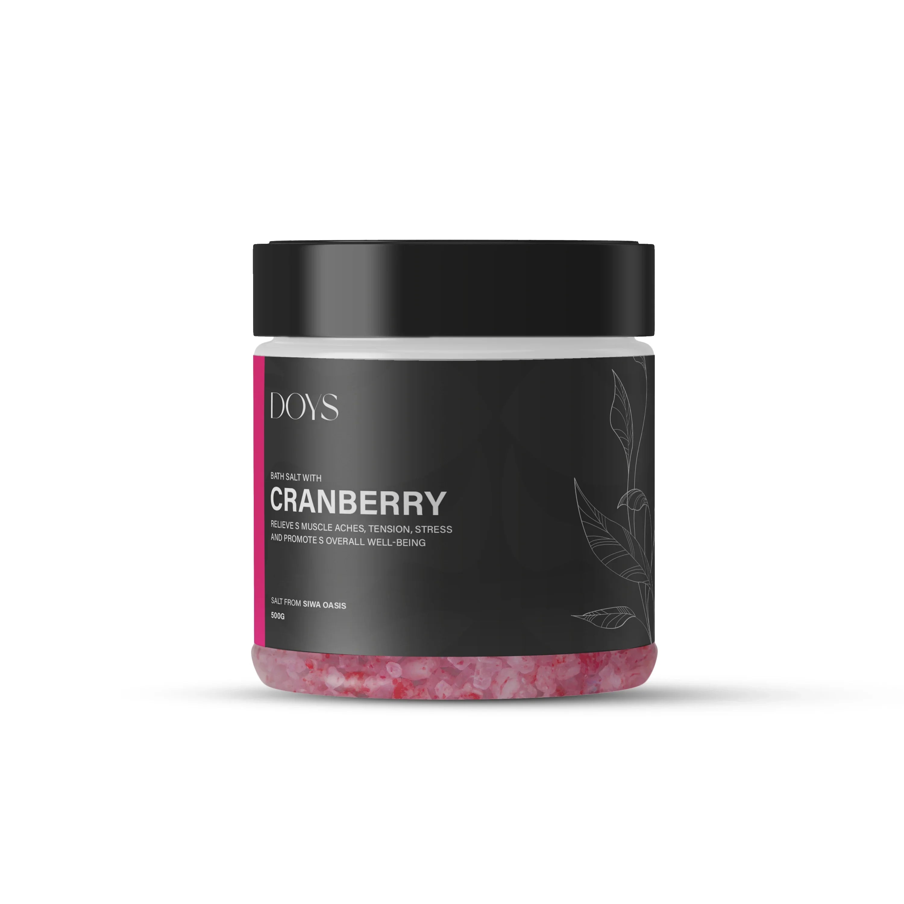 Cranberry Glow Soak - info